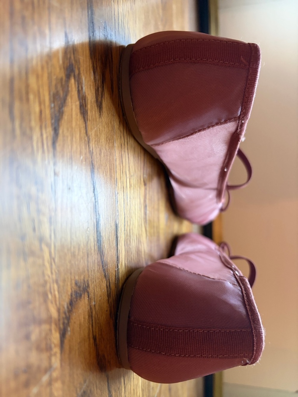 Zara Sheer Mesh Ballet Flats with Bow - Picture 6 of 7